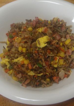 ワイルドライスのチャーハン-レシピのメイン写真