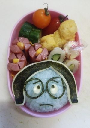 簡単！カナシミのキャラ弁♪-レシピのメイン写真