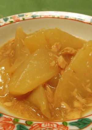 大根とツナの炒め煮♪-レシピのメイン写真