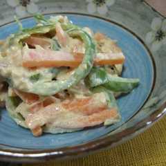 รูปของ 緑黄色野菜のツナマヨ和え