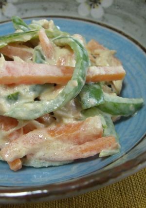 緑黄色野菜のツナマヨ和え-レシピのメイン写真