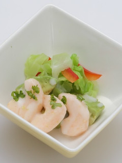 介護食 小エビのサラダ-レシピのメイン写真