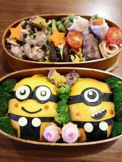 キャラ弁 ミニオン-レシピのメイン写真