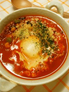 野菜ジュースDE簡単リゾット-レシピのメイン写真