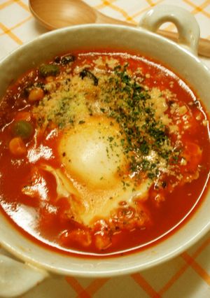 野菜ジュースＤＥ簡単リゾット-レシピのメイン写真
