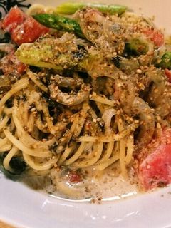 和風クリームパスタ-レシピのメイン写真