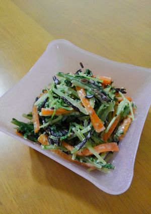 ひじきと野菜の胡麻サラダ-レシピのメイン写真