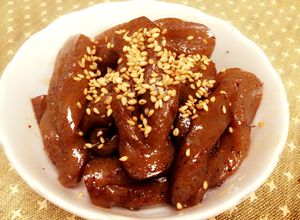 【簡単】こんにゃくのピリ辛照り焼き風♪-レシピのメイン写真