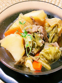 *野菜たっぷり大豆の肉じゃが*-レシピのメイン写真