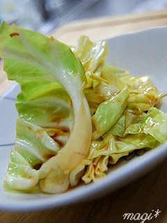 おうち居酒屋☆キャベツの中華風炒め-レシピのメイン写真
