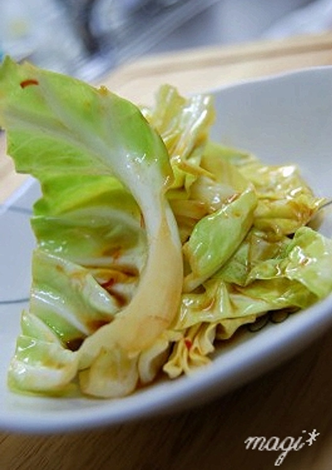 おうち居酒屋☆キャベツの中華風炒め-レシピのメイン写真