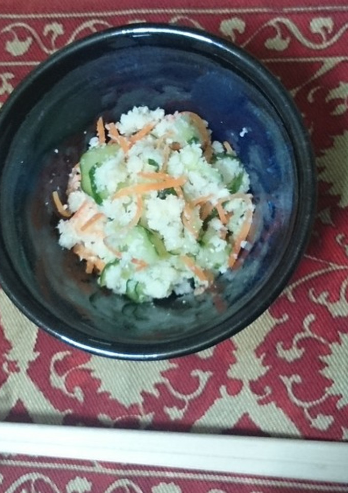 野菜の卯の花和え-レシピのメイン写真