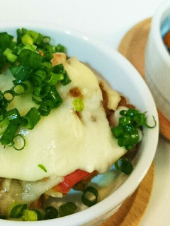 大豆のお肉とかぼちゃのチーズ焼き-レシピのメイン写真