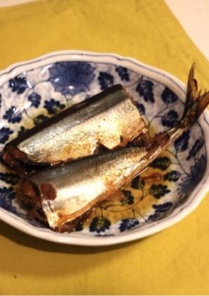 ☆骨までやわらか☆圧力鍋でサンマの梅煮-レシピのメイン写真