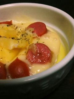 ポテトとウインナーのココットカマン-レシピのメイン写真