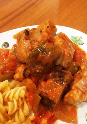 鶏肉のトマトクリーム煮-レシピのメイン写真