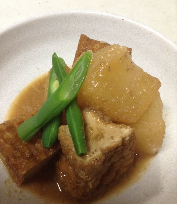 ゴマ香る☆大根と厚揚げの煮物 by あっちゃんmam 【クックパッド