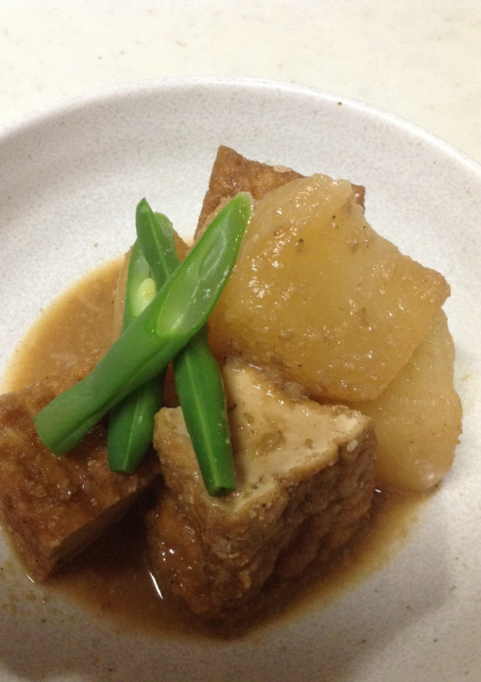 ゴマ香る☆大根と厚揚げの煮物-レシピのメイン写真