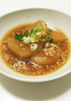 あったか大根の鶏そぼろあん-レシピのメイン写真
