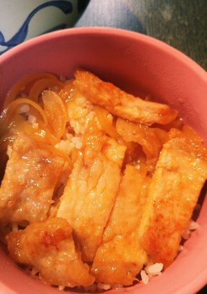 豚ロースの簡単どんぶり-レシピのメイン写真