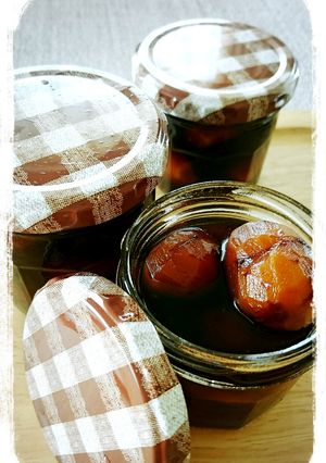 ラム酒が香る栗の甘露煮～黒糖風味～-レシピのメイン写真