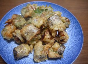 切身を変身♪太刀魚の梅と大葉の天ぷら-レシピのメイン写真