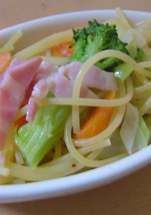 豆乳でヘルシークリームパスタ-レシピのメイン写真