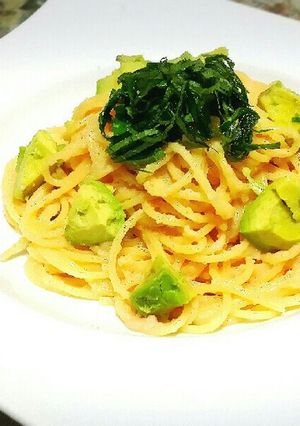 大葉アボカドたらこチーズマヨパスタ❇-レシピのメイン写真