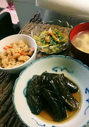 なすの煮浸し-レシピのメイン写真