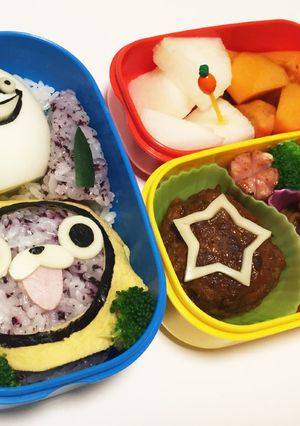 自己流キャラ弁 USAピョン-レシピのメイン写真
