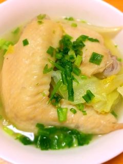 白菜と手羽のスープ-レシピのメイン写真