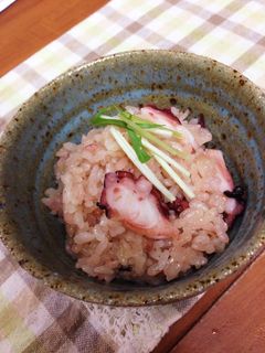 炊飯器で☆簡単タコ飯☆-レシピのメイン写真