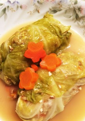 大豆のお肉ロールキャベツ-レシピのメイン写真