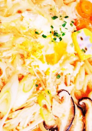 初めての味噌煮込みうどん-レシピのメイン写真