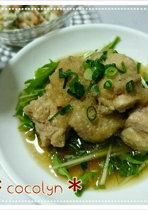 鶏肉のみぞれ煮-レシピのメイン写真
