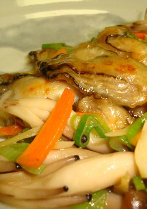 中華風・牡蠣の香味あんかけ-レシピのメイン写真