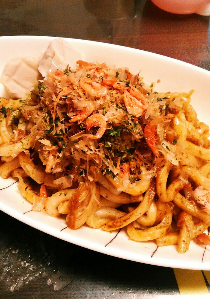 時短簡単☆炊飯器で焼きうどん~-レシピのメイン写真