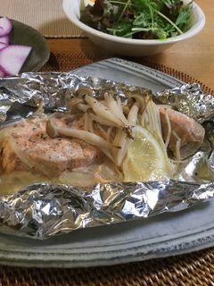きのこたっぷり☆秋鮭のホイル焼き-レシピのメイン写真