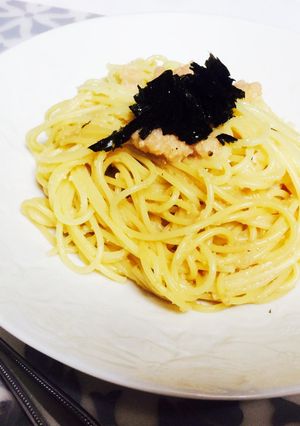 ☆簡単☆タラコバターパスタ-レシピのメイン写真