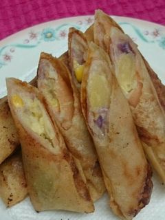 ポテトサラダと生ハムの春巻き-レシピのメイン写真