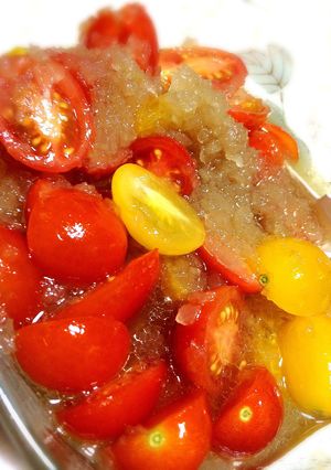 プチトマトのマリネ♪冷蔵3〜4日-レシピのメイン写真