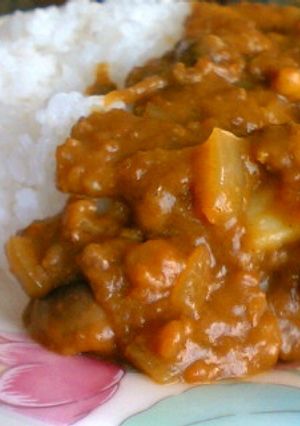 挽き肉こってりカレー-レシピのメイン写真