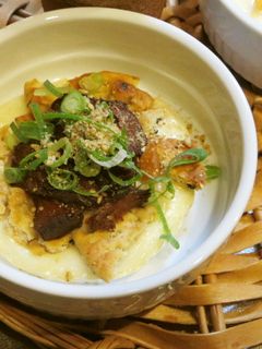 ココットカマン♪サバ味噌クラッカー-レシピのメイン写真