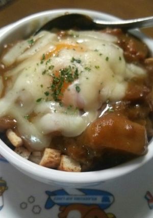 ココットカマン☆焼きカレー風-レシピのメイン写真