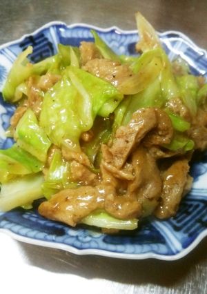旨旨ステーキソース炒め-レシピのメイン写真