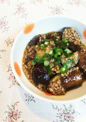 なすとひき肉の和風カレー炒め☆-レシピのメイン写真