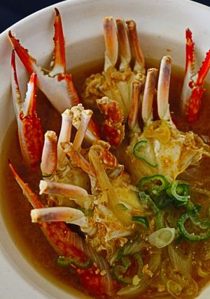 ワタリガニの味噌汁-レシピのメイン写真