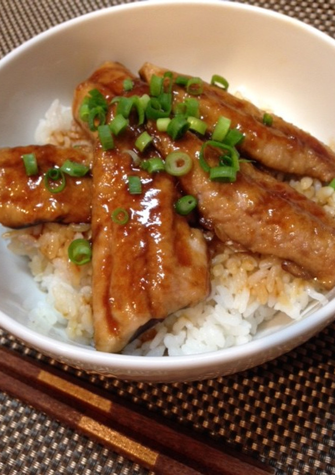 ウマっ!!さんまの蒲焼丼-レシピのメイン写真