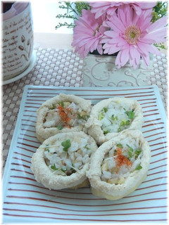 発芽米de天かすいなり♪-レシピのメイン写真