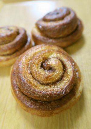 甘い香りの シナモンロール（手ごね）-レシピのメイン写真